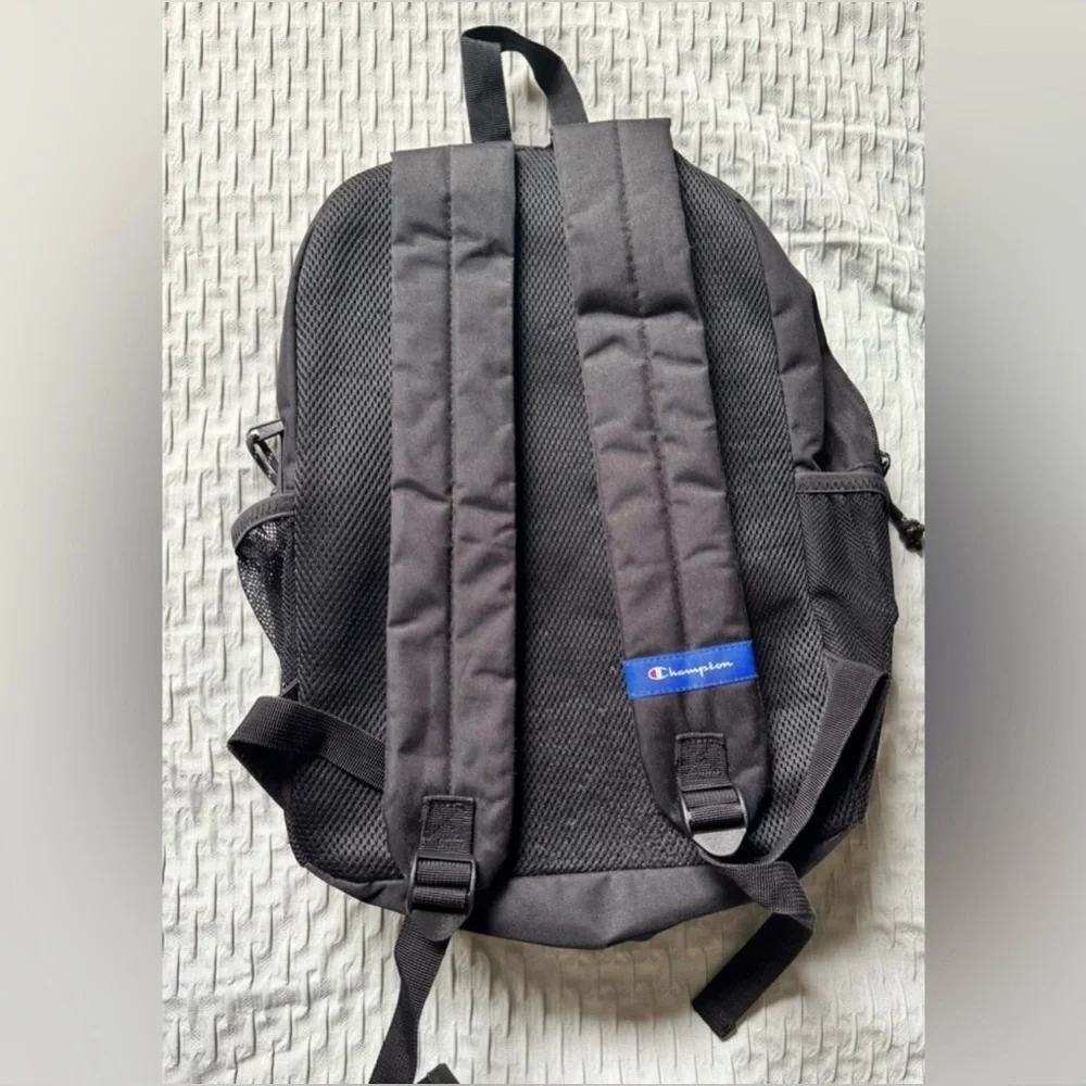 Champion Logo Ascend Backpack Black & Red 15